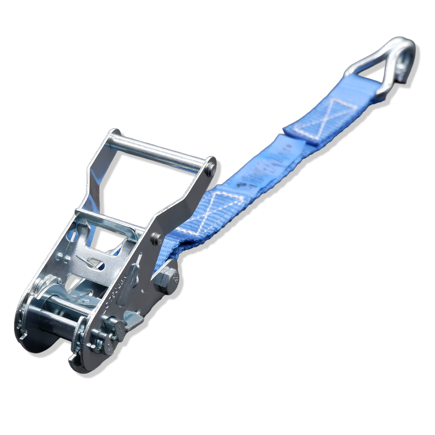 1500kg x 6m Ratchet Strap with J hooks