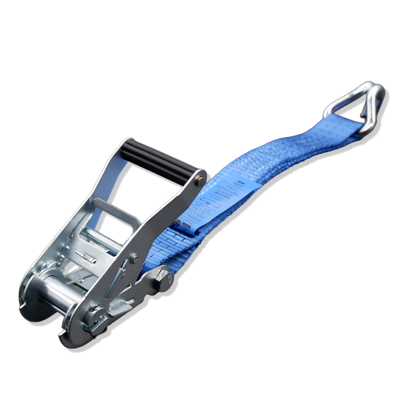 3000kg x 6m Ratchet Strap with J hooks