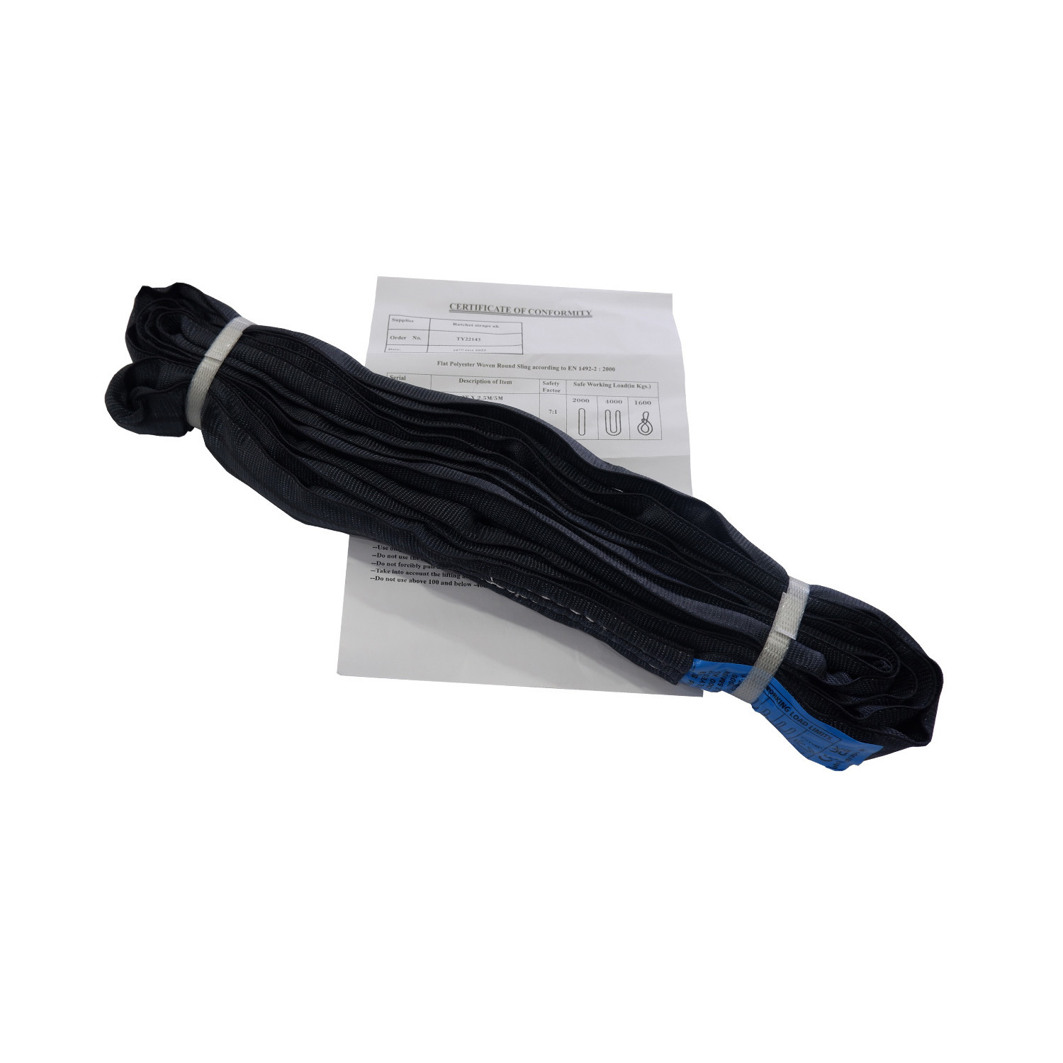 2 Tonne Round Webbing Sling