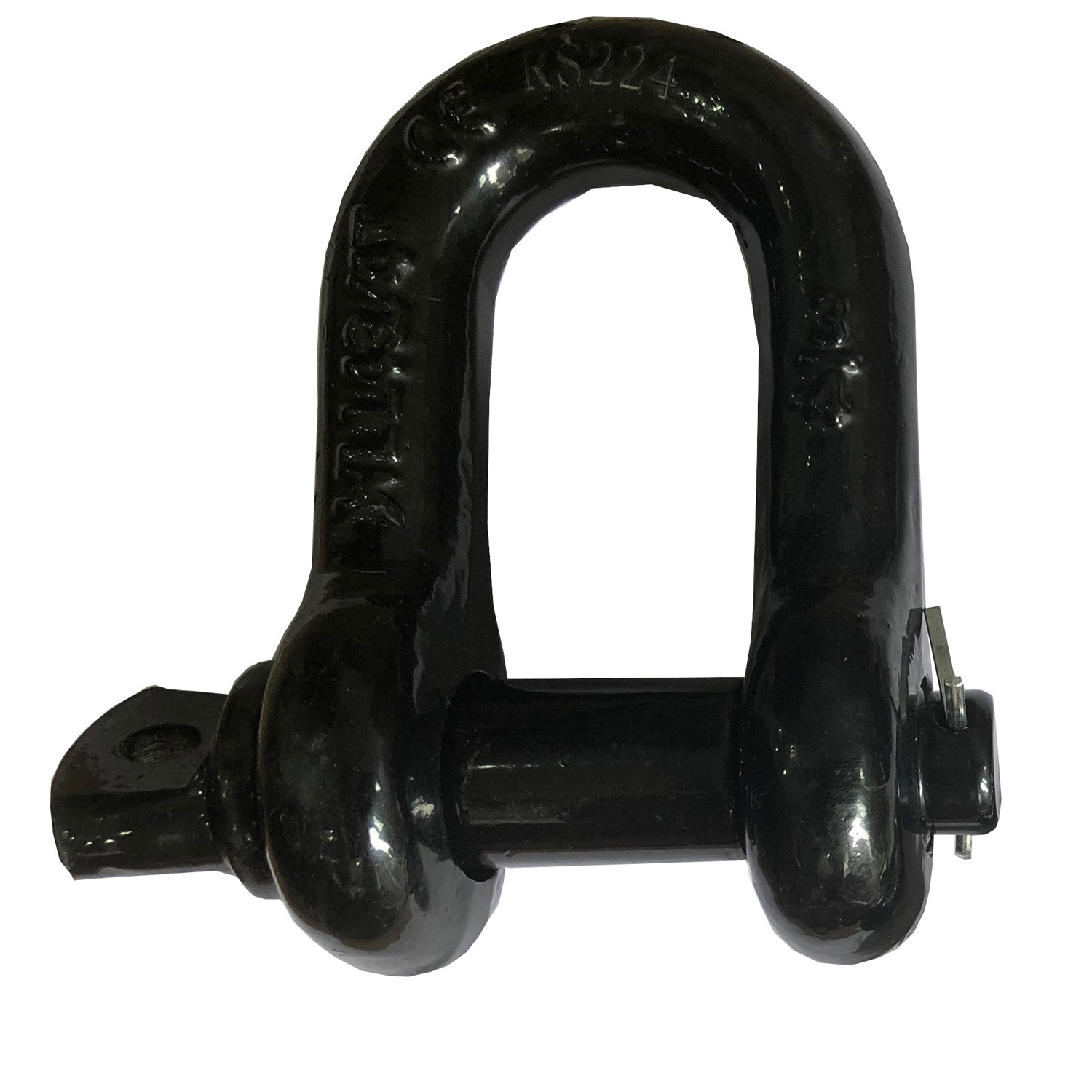 3/4" 4.75T D Shackle (Black)