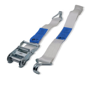 2000kg white ratchet strap with J hook