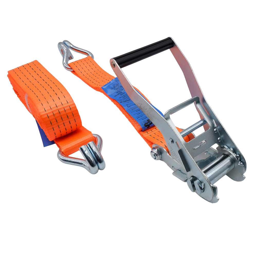 5000kg Hi-Vis Orange Ratchet Strap