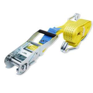 5000kg Hi-Vis Yellow Ratchet Strap
