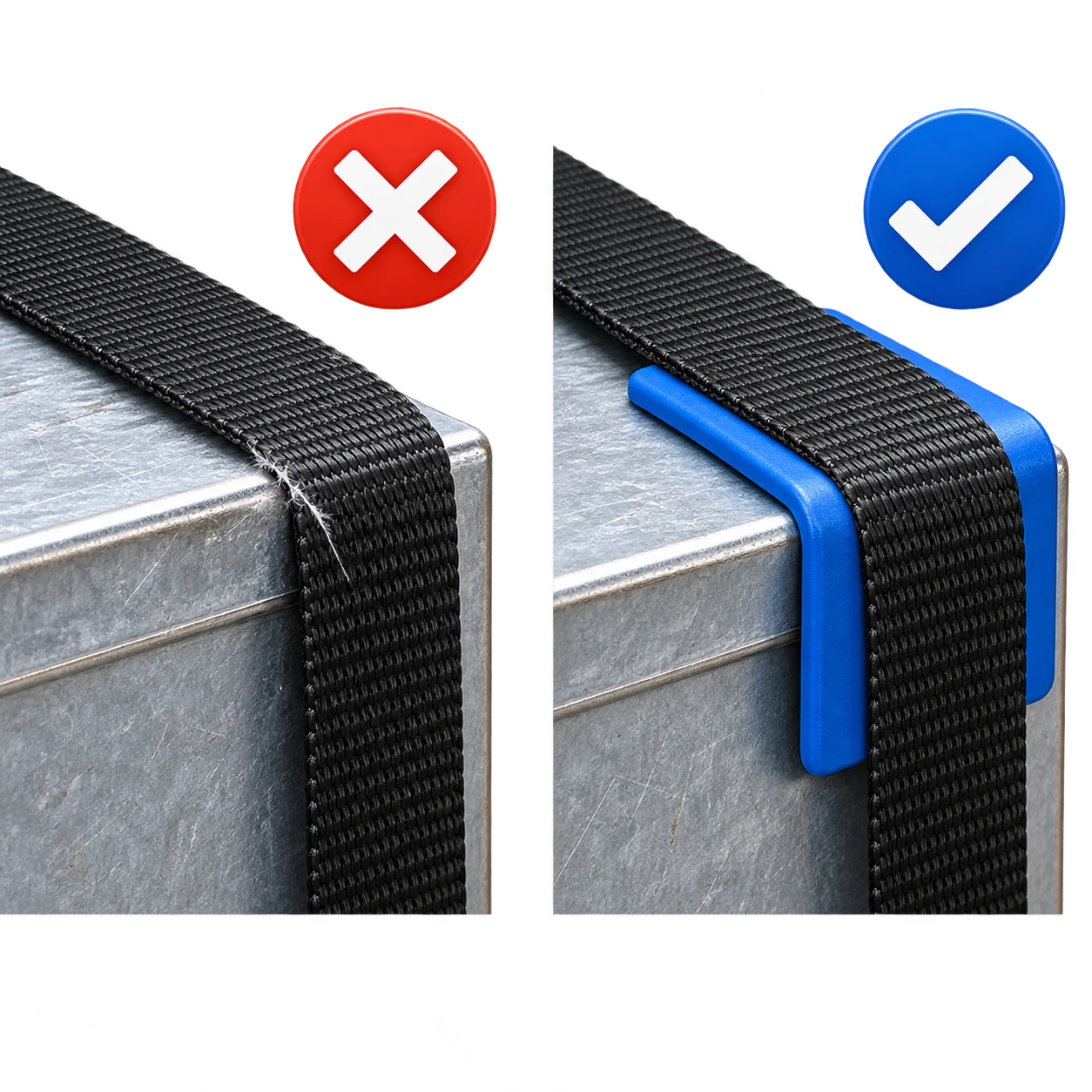 3000kg black ratchet strap with double j hooks
