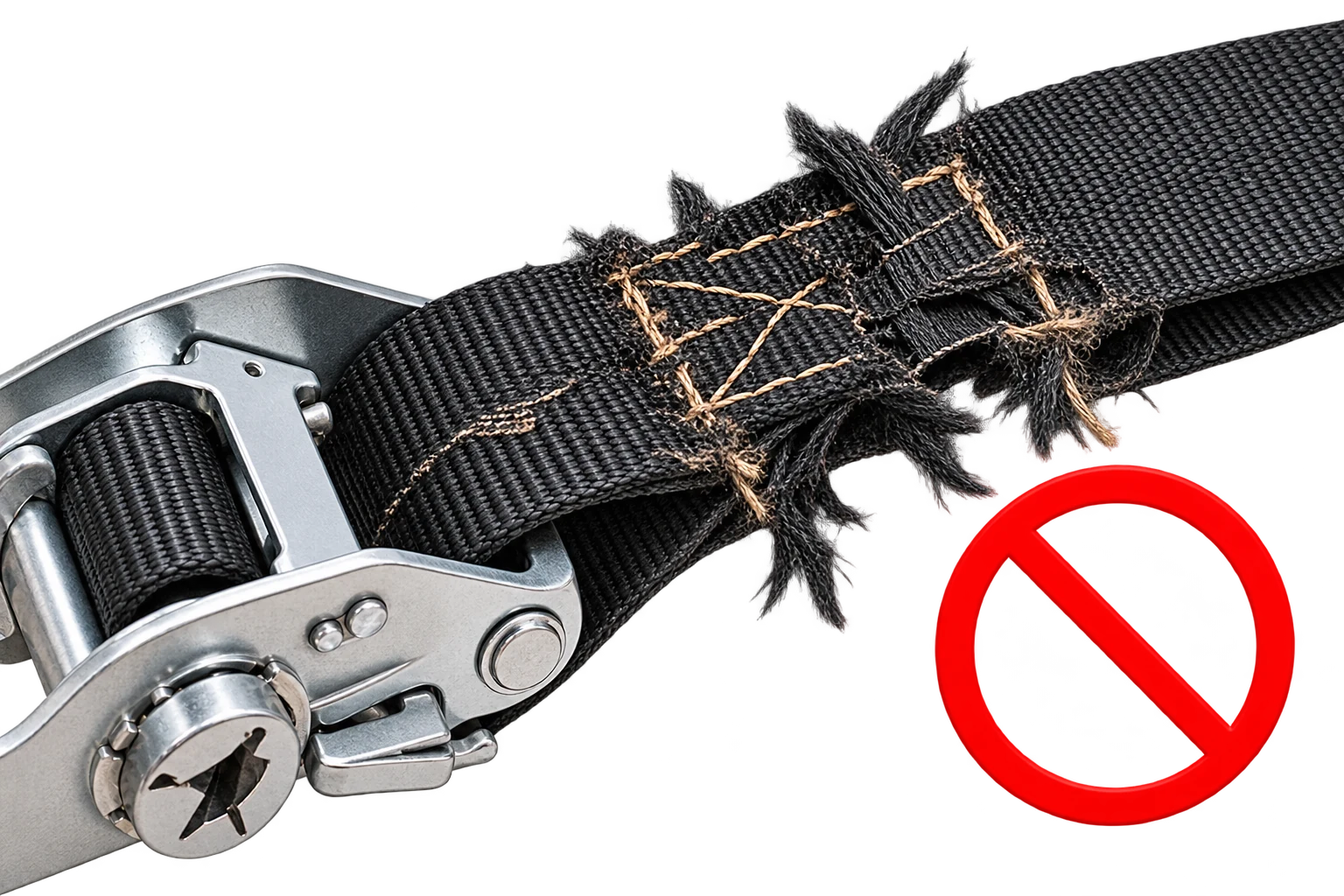 3000kg black ratchet strap with double j hooks